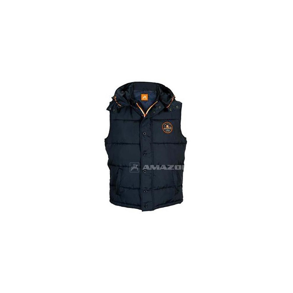 Gilet sans manche bleu marine T S ML906 Amazone