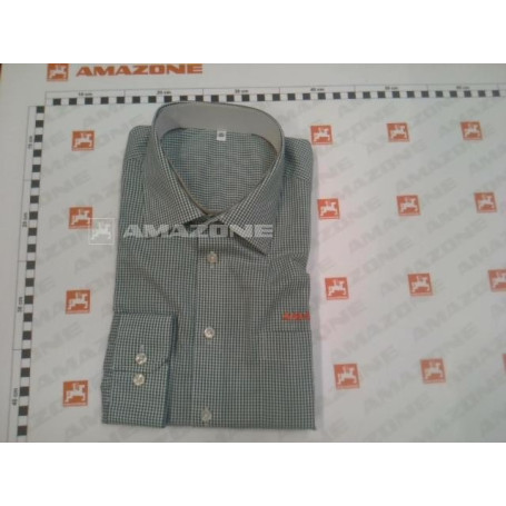 Chemise A carreaux verte taille XL Réf. ML942 - AMAZONE