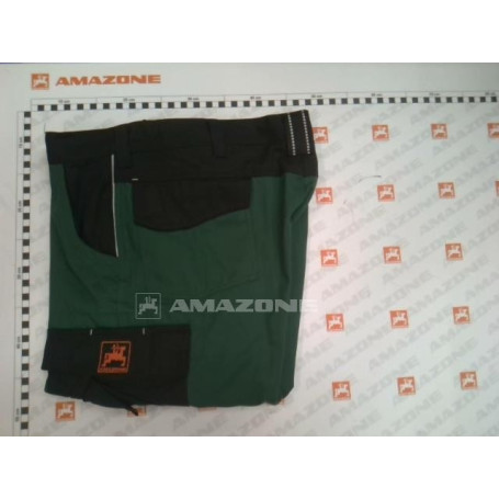 Pantalon homme T 58 vert/noir Réf. ML971 - AMAZONE Pantalon homme T 58 vert/noir Réf. ML971 - AMAZONE