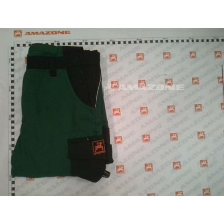 Salopette homme T 52 vert/noir Réf. ML984 - AMAZONE Salopette homme T 52 vert/noir Réf. ML984 - AMAZONE