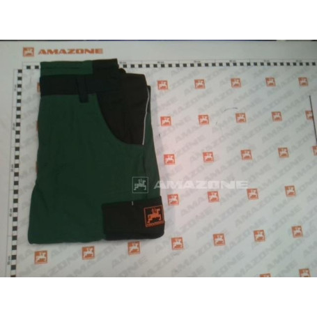 Salopette homme T 48 vert/noir Réf. ML982 - AMAZONE Salopette homme T 48 vert/noir Réf. ML982 - AMAZONE