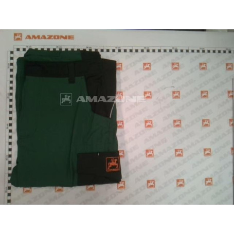 Salopette homme T 56 vert/noir Réf. ML986 - AMAZONE Salopette homme T 56 vert/noir Réf. ML986 - AMAZONE