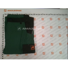 Salopette homme T 56 vert/noir Réf. ML986 - AMAZONE Salopette homme T 56 vert/noir Réf. ML986 - AMAZONE