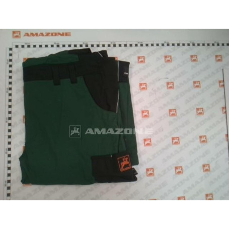 Salopette homme T 60 vert/noir Réf. ML988 - AMAZONE Salopette homme T 60 vert/noir Réf. ML988 - AMAZONE