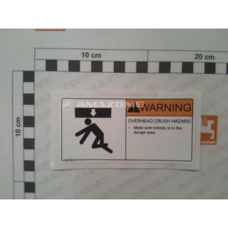 Autocollant danger Réf. MO021 - AMAZONE Autocollant danger Réf. MO021 - AMAZONE