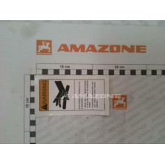 Autocollant pression elevée Réf. MO028 - AMAZONE Autocollant pression elevée Réf. MO028 - AMAZONE
