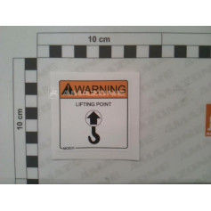 Autocollant avertissement fixation Réf. MO011 - AMAZONE Autocollant avertissement fixation Réf. MO011 - AMAZONE