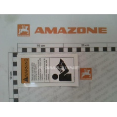 Autocollant avertissement Réf. MO043 - AMAZONE Autocollant avertissement Réf. MO043 - AMAZONE
