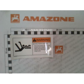 Autocollant danger MO061 Amazone