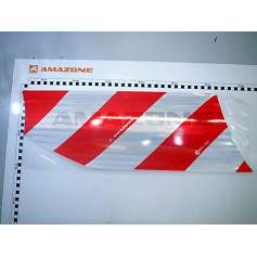 Autocollant gauche rouge/blanc Réf. ND033 - AMAZONE Autocollant gauche rouge/blanc Réf. ND033 - AMAZONE
