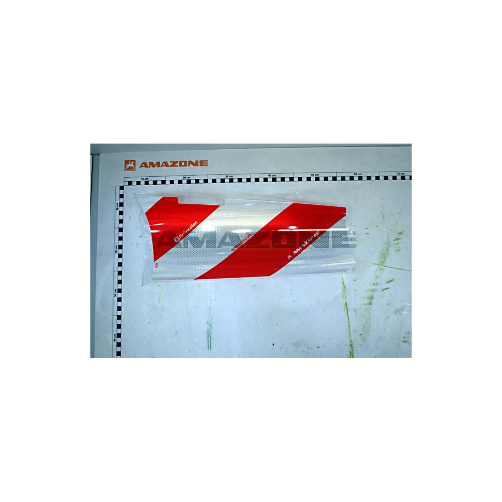 Auto. blanc et rouge gauche ND061 Amazone