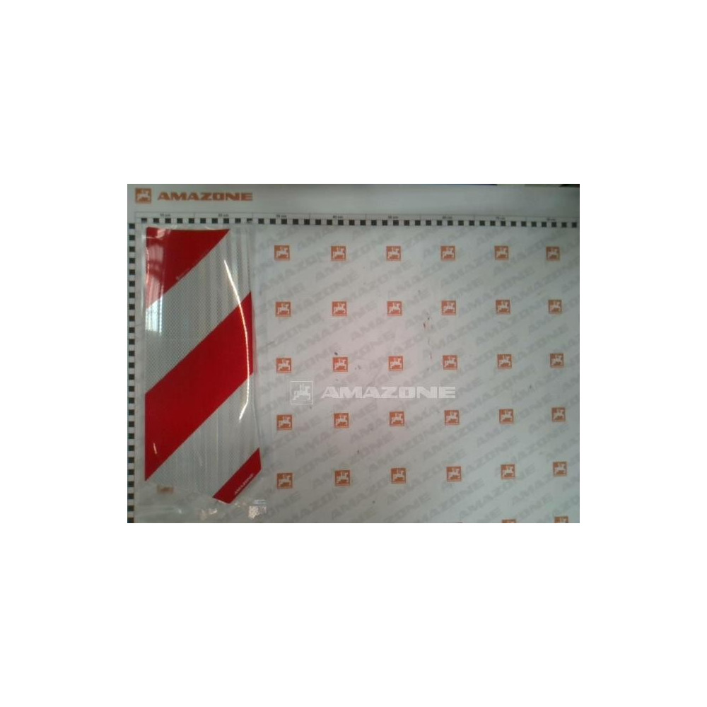 Autocollant reflechissant droit ND062 Amazone