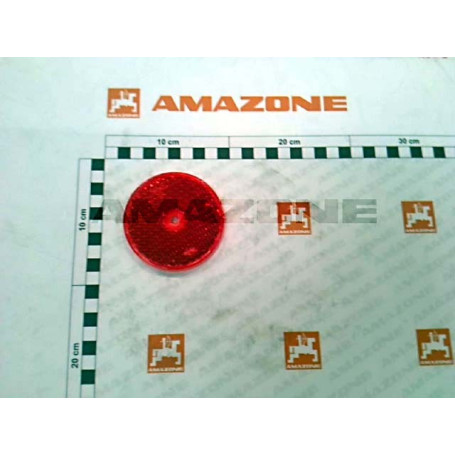 Catadioptre rond rouge D 95MM Réf. ND091 - AMAZONE Catadioptre rond rouge D 95MM Réf. ND091 - AMAZONE
