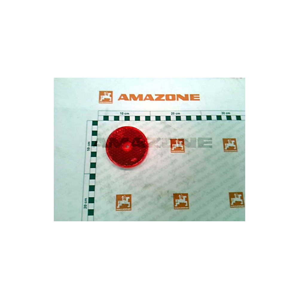 Catadioptre rond rouge D 95MM ND091 Amazone