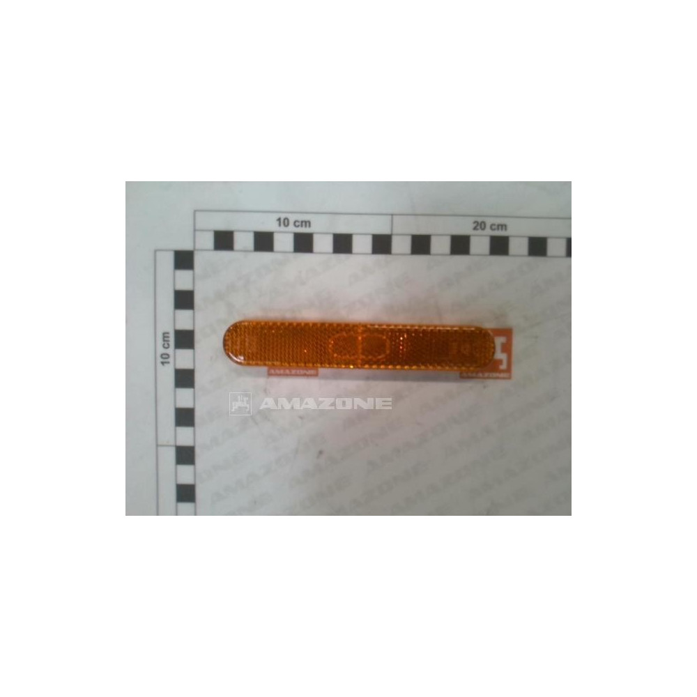 Catadioptre jaune 135X23 porte PTR ND092 Amazone