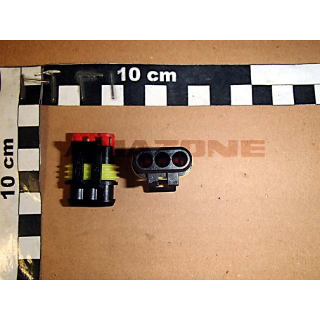 Prise femelle AMP 3 broches Réf. NF025 - AMAZONE Prise femelle AMP 3 broches Réf. NF025 - AMAZONE