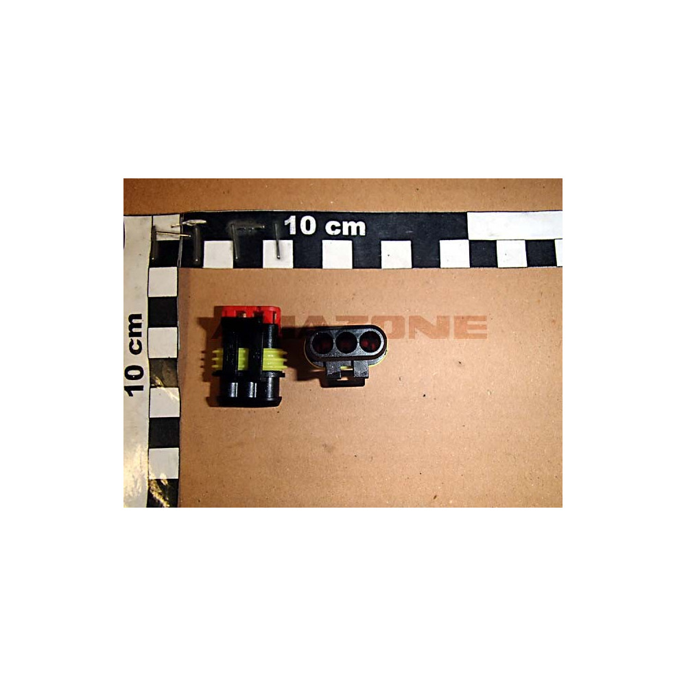 Prise femelle AMP 3 broches NF025 Amazone