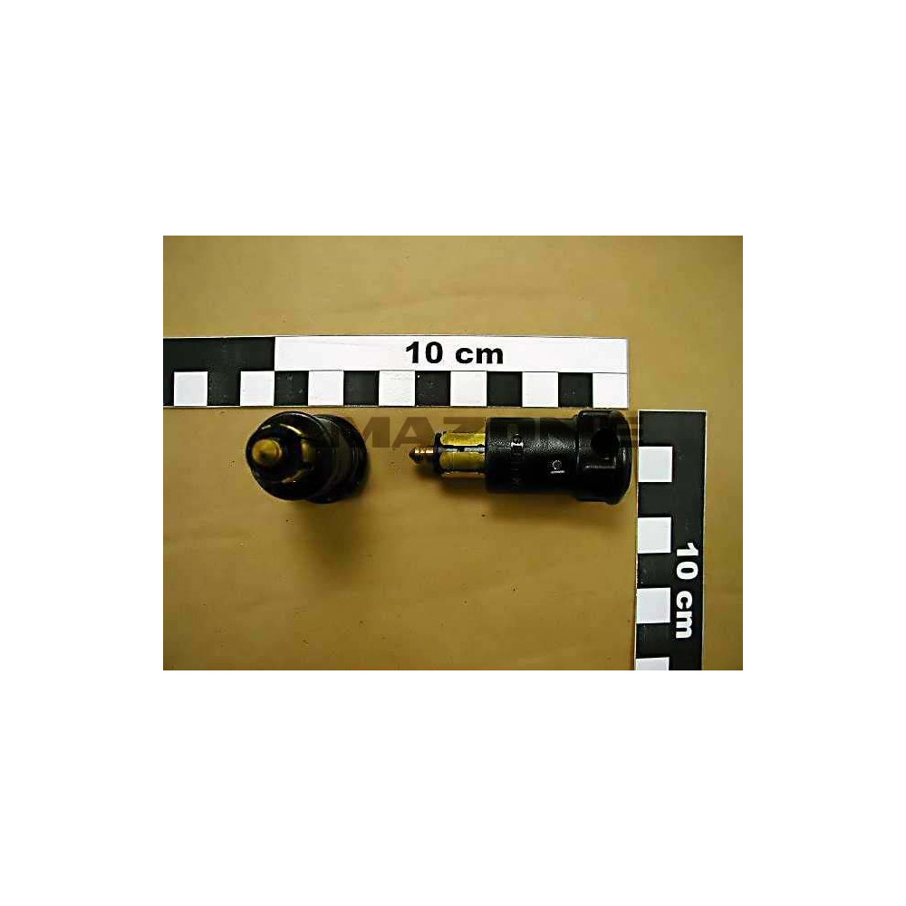 Prise male 2 POL 12 V NF093 Amazone