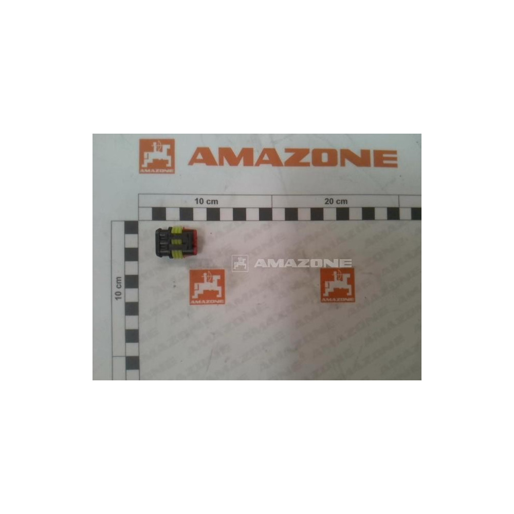 Prise 3 POL jaune / noir NF585 Amazone