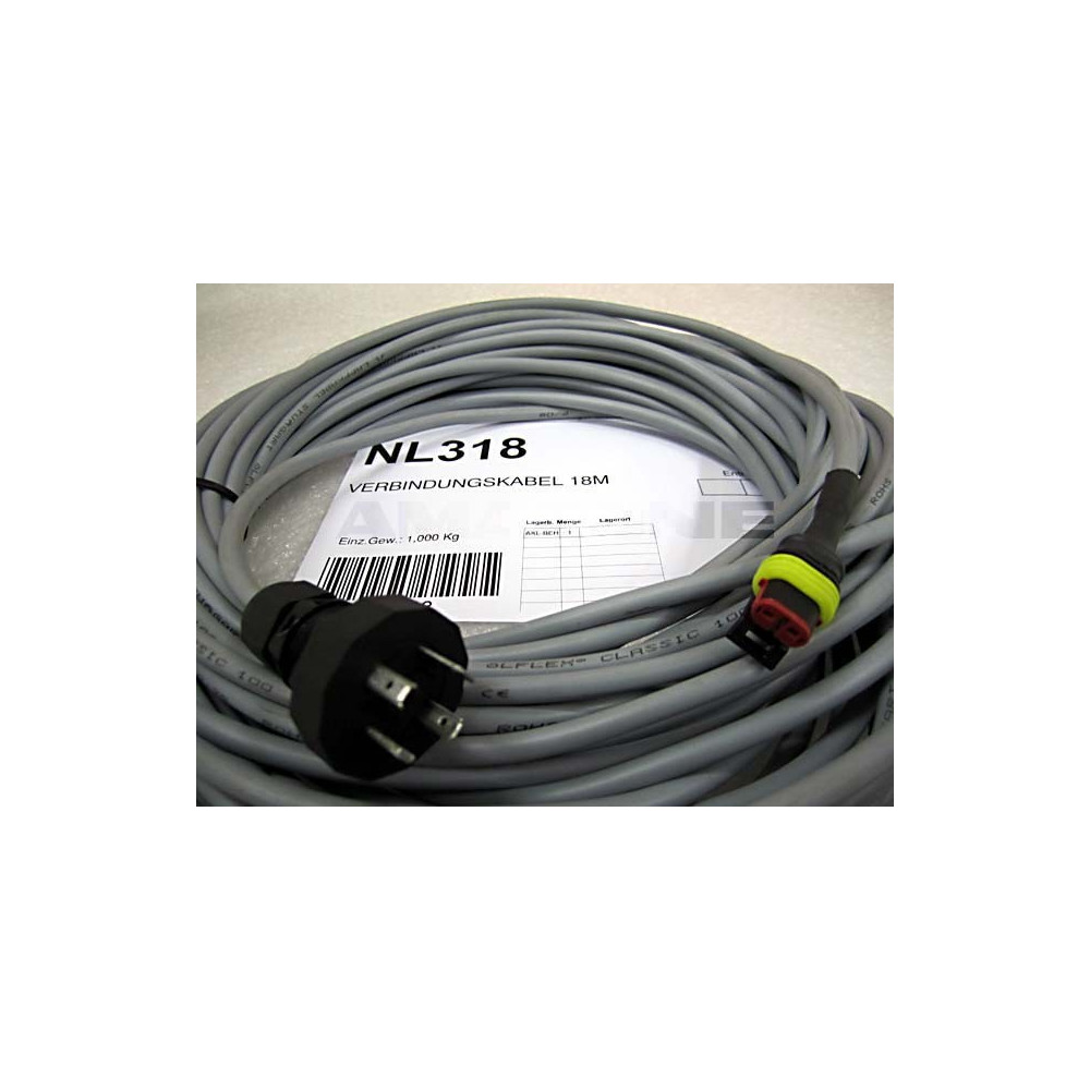 Cable commande elec.buse 18M. UX NL318 Amazone