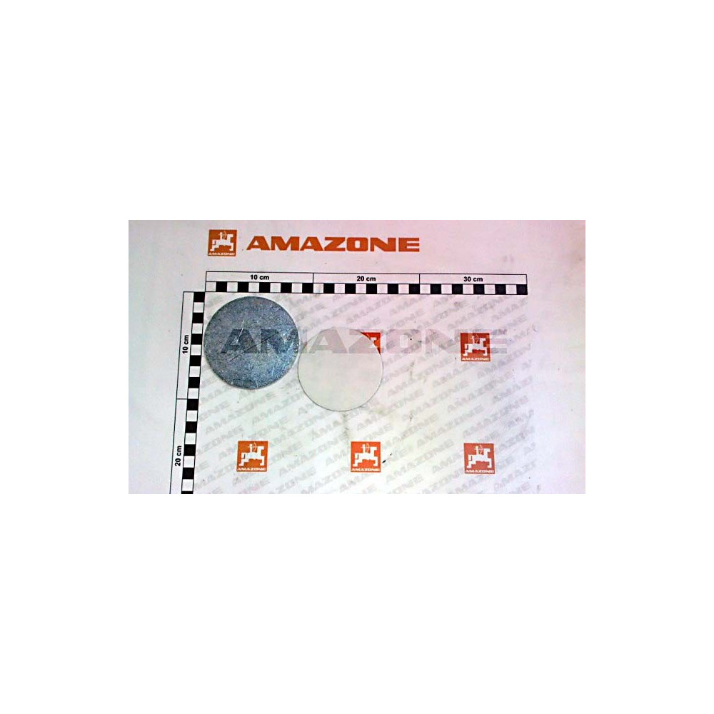 Plaque metal fixation antenne hemis NZ263 Amazone