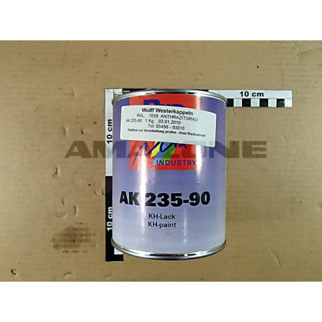 POT de peinture gris RAL 7016 1KG Réf. OB062 - AMAZONE