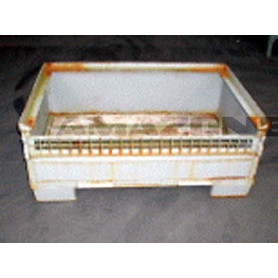 DEMI-GITTERBOX - conteneur grillage QA018 Amazone