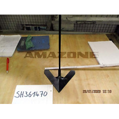 Soc patte OIE 200MM + etancon crant Réf. SH361470 - AMAZONE Soc patte OIE 200MM + etancon crant Réf. SH361470 - AMAZONE