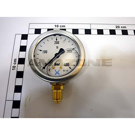 Manomètre 0-400 BAR G1/4" Réf. VN844940 - AMAZONE Manomètre 0-400 BAR G1/4" Réf. VN844940 - AMAZONE