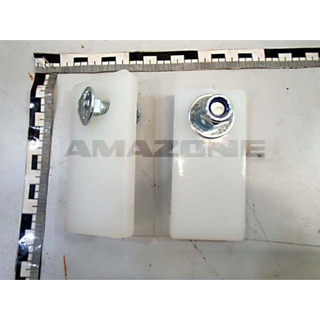 Plaque teflon Réf. YY00119 - AMAZONE Plaque teflon Réf. YY00119 - AMAZONE