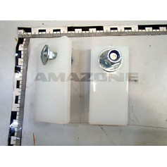Plaque teflon Réf. YY00119 - AMAZONE Plaque teflon Réf. YY00119 - AMAZONE