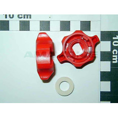 Ecrou buse rouge 10 MM lechler Réf. ZF082 - AMAZONE Ecrou buse rouge 10 MM lechler Réf. ZF082 - AMAZONE