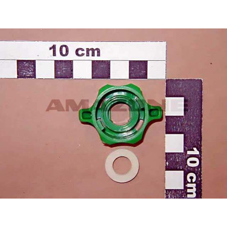 Ecrou buse vert 10 MM lechler Réf. ZF085 - AMAZONE Ecrou buse vert 10 MM lechler Réf. ZF085 - AMAZONE
