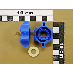 Ecrou buse bleu 8 MM lechler Réf. ZF084 - AMAZONE Ecrou buse bleu 8 MM lechler Réf. ZF084 - AMAZONE
