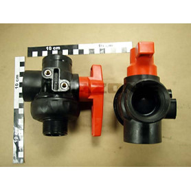 Vanne 3 voies 11/4 fixa.2trous ZF1000 Amazone