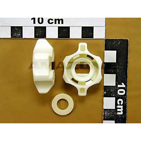 Ecrou buse blanc 8 MM lechler Réf. ZF116 - AMAZONE Ecrou buse blanc 8 MM lechler Réf. ZF116 - AMAZONE