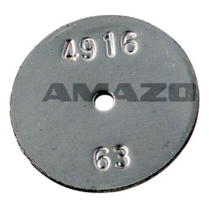 Pastille inox 4916-63 Réf. ZF138 - AMAZONE