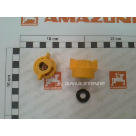 Ecrou buse jaune 8 MM teejet ZF1666 Amazone