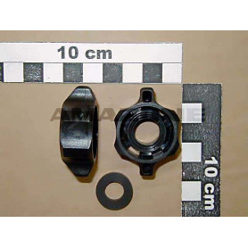 Ecrou buse noir 13 MM lechler ZF173 Amazone