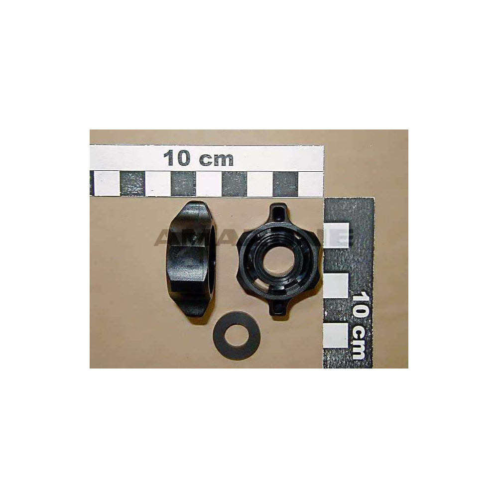 Ecrou buse noir 13 MM lechler ZF173 Amazone