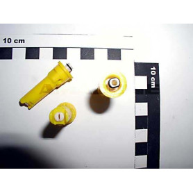 Buse ID 120-02 jaune insert ceramique ZF269 Amazone