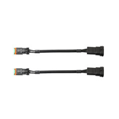Câble adaptateur DT 2 broches prise H8 H11 Câble adaptateur DT 2 broches prise H8 H11
