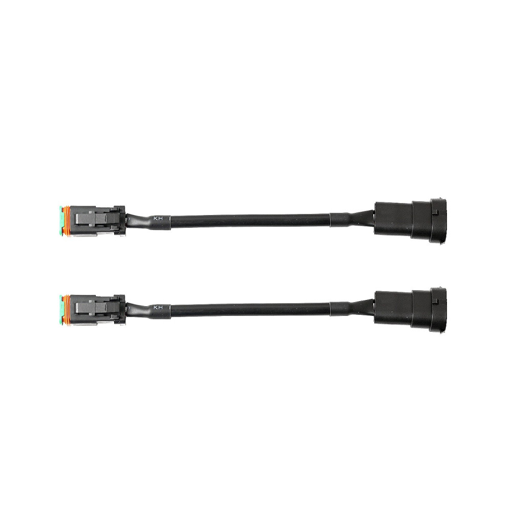 Câble adaptateur DT 2 broches prise H8 H11 | Agricolors