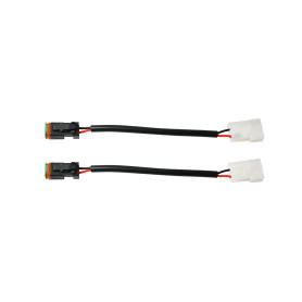 Câble adaptateur DT 2 broches cosse 6,3 | Agricolors