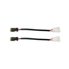 Câble adaptateur DT 2 broches cosse 6,3