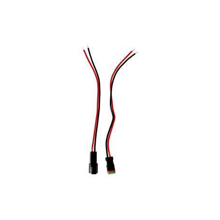 Kit connecteur Deutsch 2 pôles avec faisceau Kit connecteur Deutsch 2 pôles avec faisceau