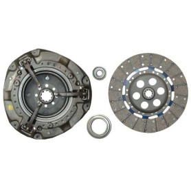 Kit d'embrayage 165 188 cannelé grossier 12 " pour MASSEY FERGUSON