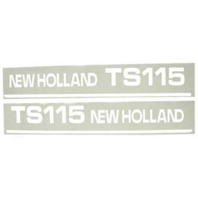 Autocollant New Holland TS115 - Ensemble pour FORD