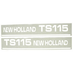 Autocollant New Holland TS115 - Ensemble pour FORD