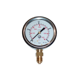 Manomètre 580 PSI à bain de glycérine | Agricolors